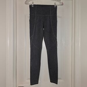 Athleta Charcoal Heather Leggings